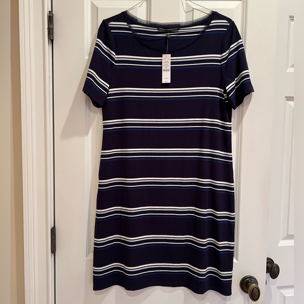 Women’s White House Black Market, size large, t-shirt dress
